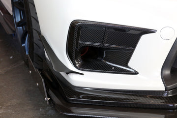 Subaru WRX STI Carbon Fiber Front Bumper Bottom Canards 2018-2021 - 0