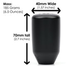 ESCO-T5 5-Speed Shift Knob in Satin Black Finish (M10x1.5)-6