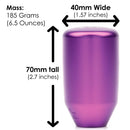 ESCO-T5 5-Speed Shift Knob in Satin Purple Finish (M10x1.5)-6