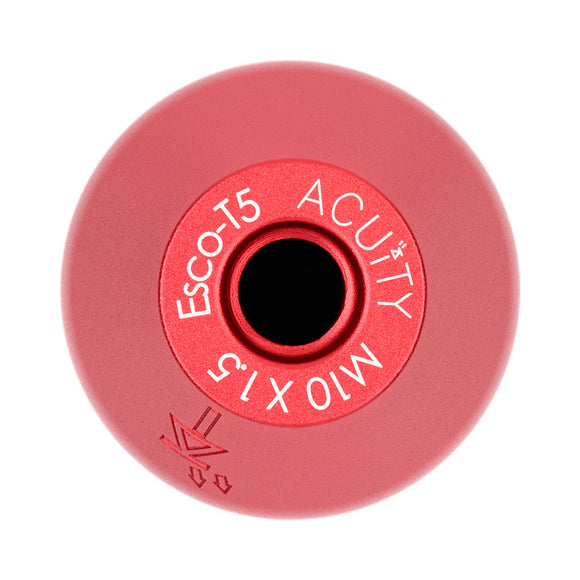 ESCO-T5 5-Speed Shift Knob in Satin Red Finish (M10x1.5)