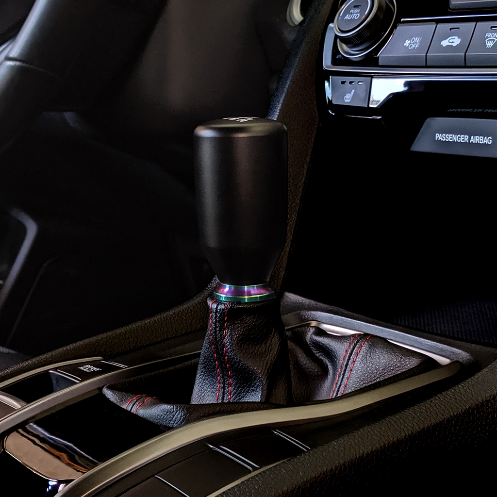 ESCO-T6 Shift Knob in Satin Black Anodized Finish