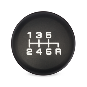 ESCO-T6 Shift Knob in Satin Black Anodized Finish - 0