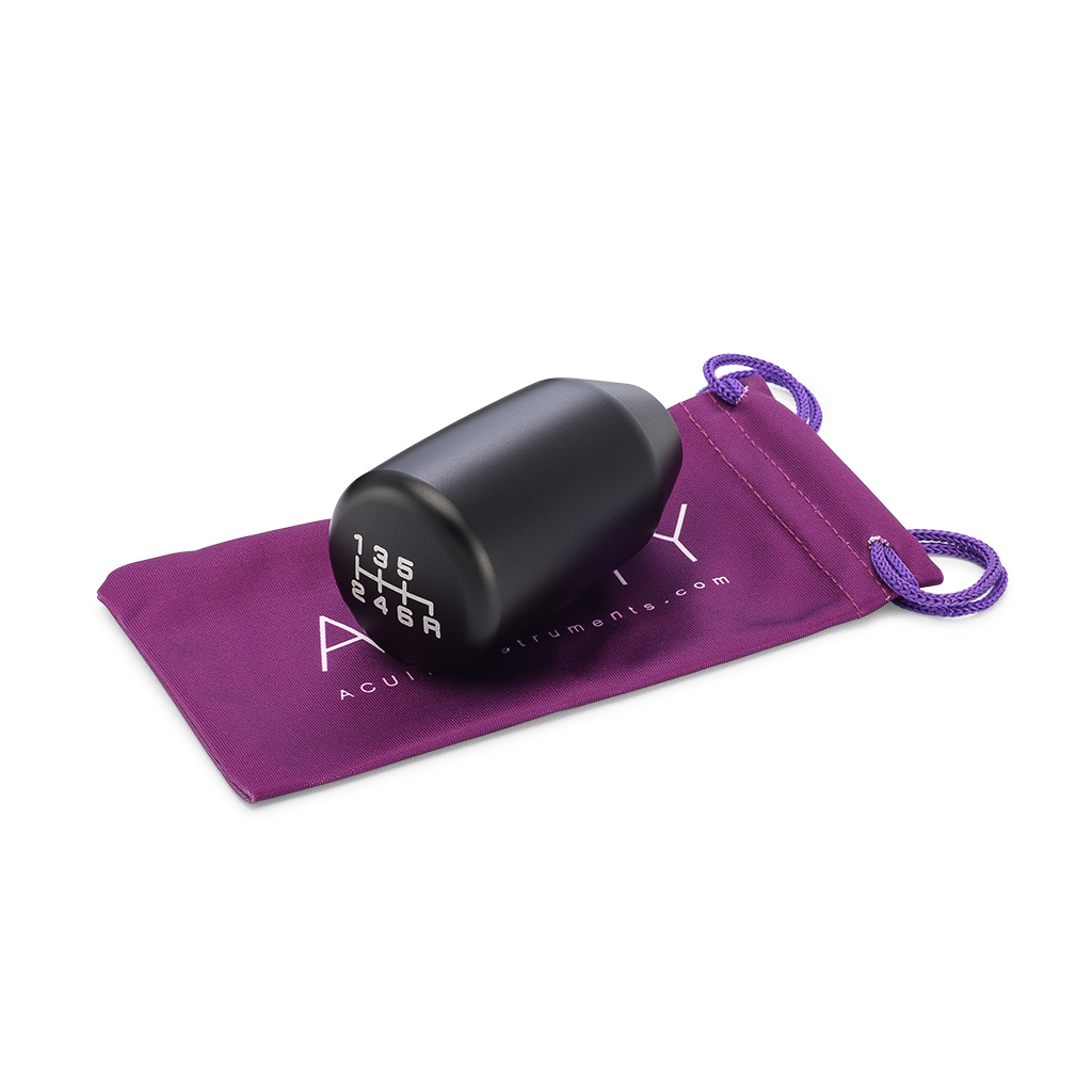 ESCO-T6 Shift Knob in Satin Black Anodized Finish