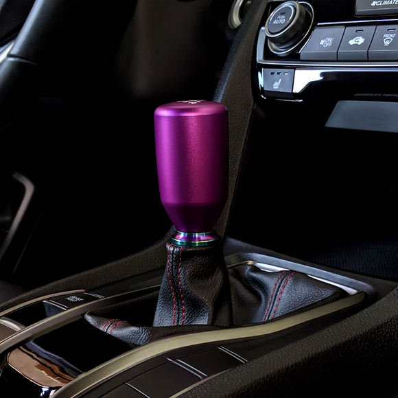 ESCO-T6 Shift Knob in Satin Purple Anodized Finish