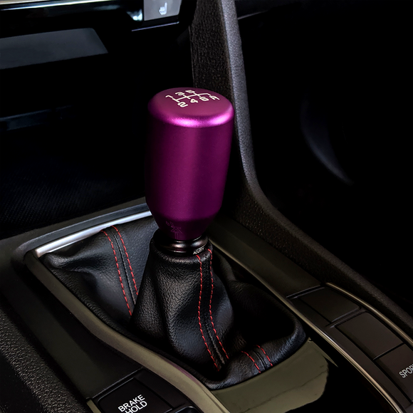 ESCO-T6 Shift Knob in Satin Purple Anodized Finish