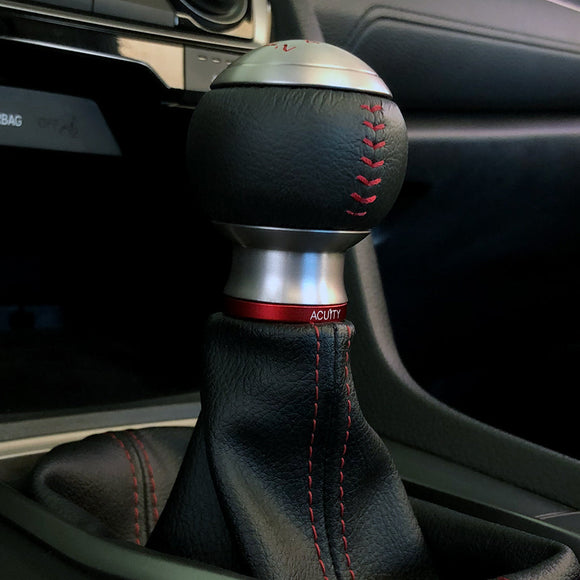 Shift Boot Collar Upgrade (Satin Red Aluminum Finish)