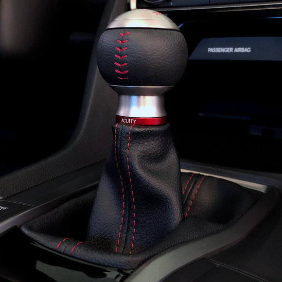 Shift Boot Collar Upgrade (Satin Red Aluminum Finish)