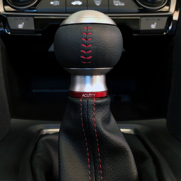 Shift Boot Collar Upgrade (Satin Red Aluminum Finish)