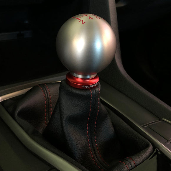 Shift Boot Collar Upgrade (Satin Red Aluminum Finish)