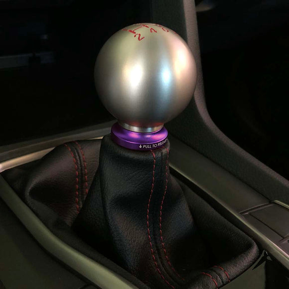 Shift Boot Collar Upgrade (Satin Purple Aluminum Finish)