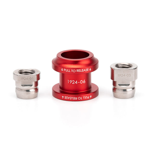 Shift Boot Collar Upgrade (Satin Red Aluminum Finish)