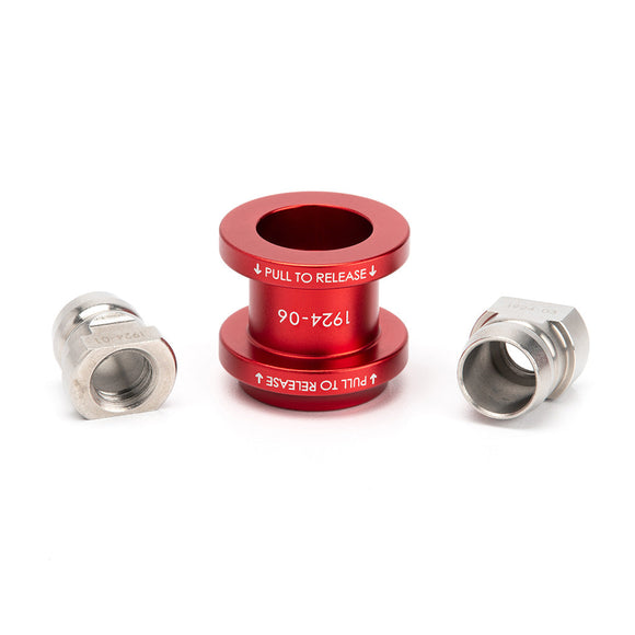 Shift Boot Collar Upgrade (Satin Red Aluminum Finish)