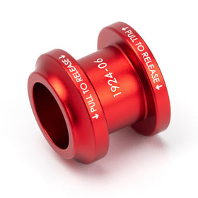 Shift Boot Collar Upgrade (Satin Red Aluminum Finish) - 0