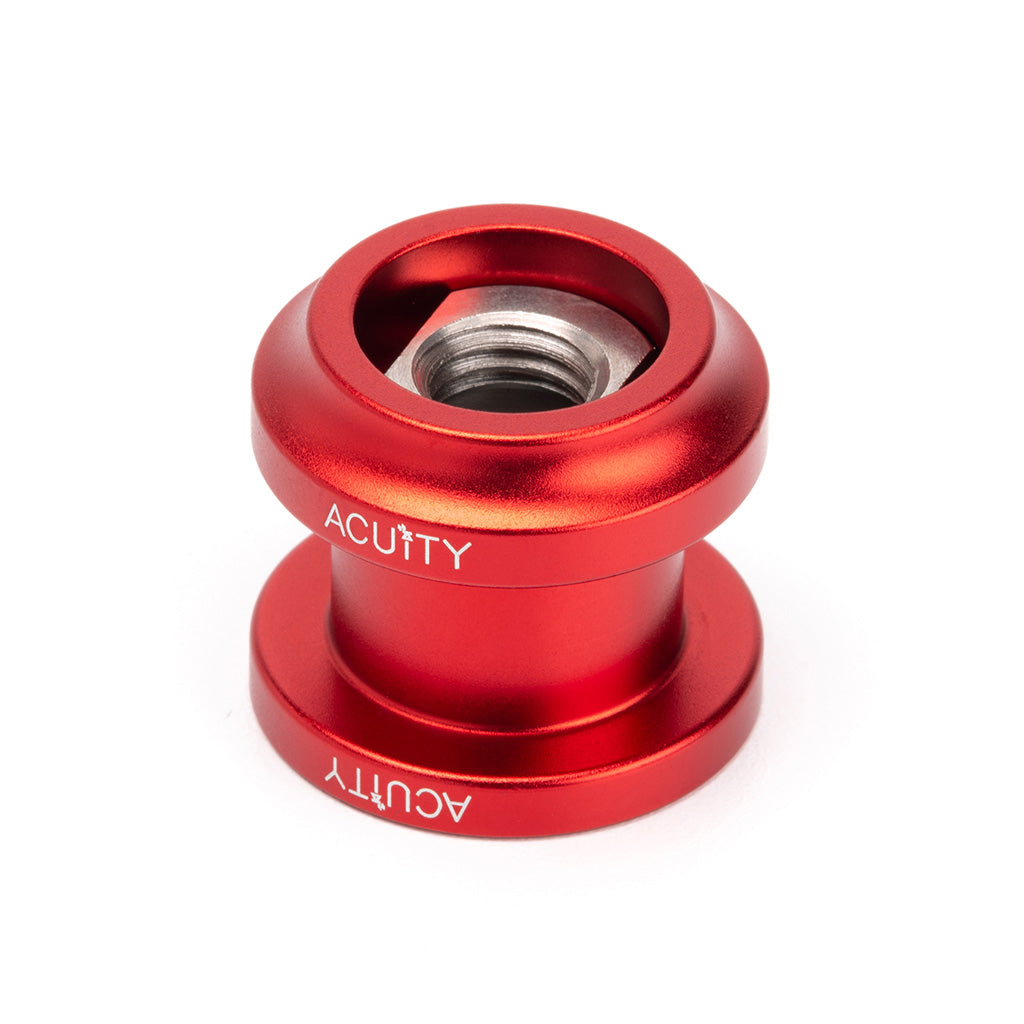Shift Boot Collar Upgrade (Satin Red Aluminum Finish)