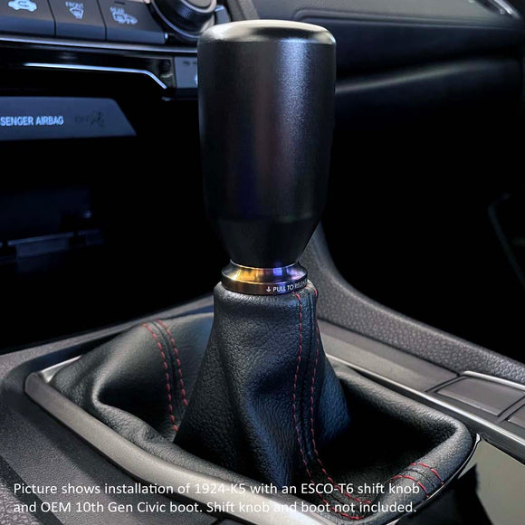 Shift Boot Collar Upgrade (Burnt Titanium Finish)