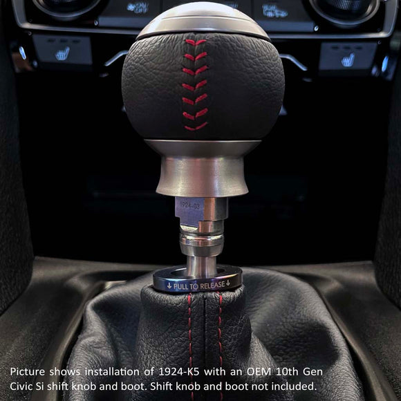 Shift Boot Collar Upgrade (Burnt Titanium Finish)