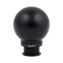 POCO Low-Profile Shift Knob in Satin Black Anodized Finish-2
