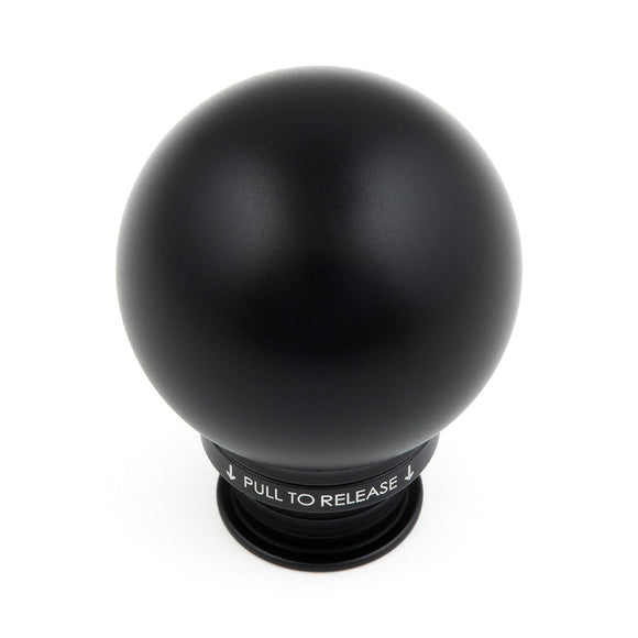 POCO Low-Profile Shift Knob in Satin Black Anodized Finish