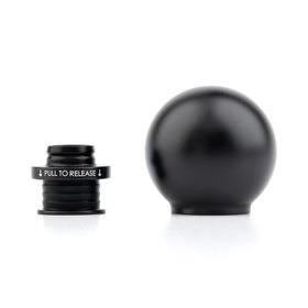 POCO Low-Profile Shift Knob in Satin Black Anodized Finish