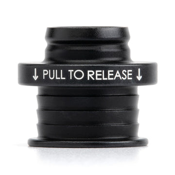 Satin Black Aluminum Shift Boot Collar for POCO Shift Knobs - 0