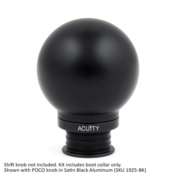 Satin Black Aluminum Shift Boot Collar for POCO Shift Knobs