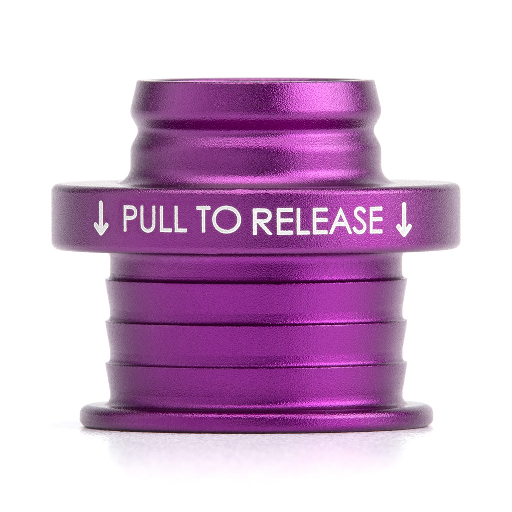 Satin Purple Aluminum Shift Boot Collar for POCO Shift Knobs - 0