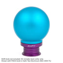 Satin Purple Aluminum Shift Boot Collar for POCO Shift Knobs-8