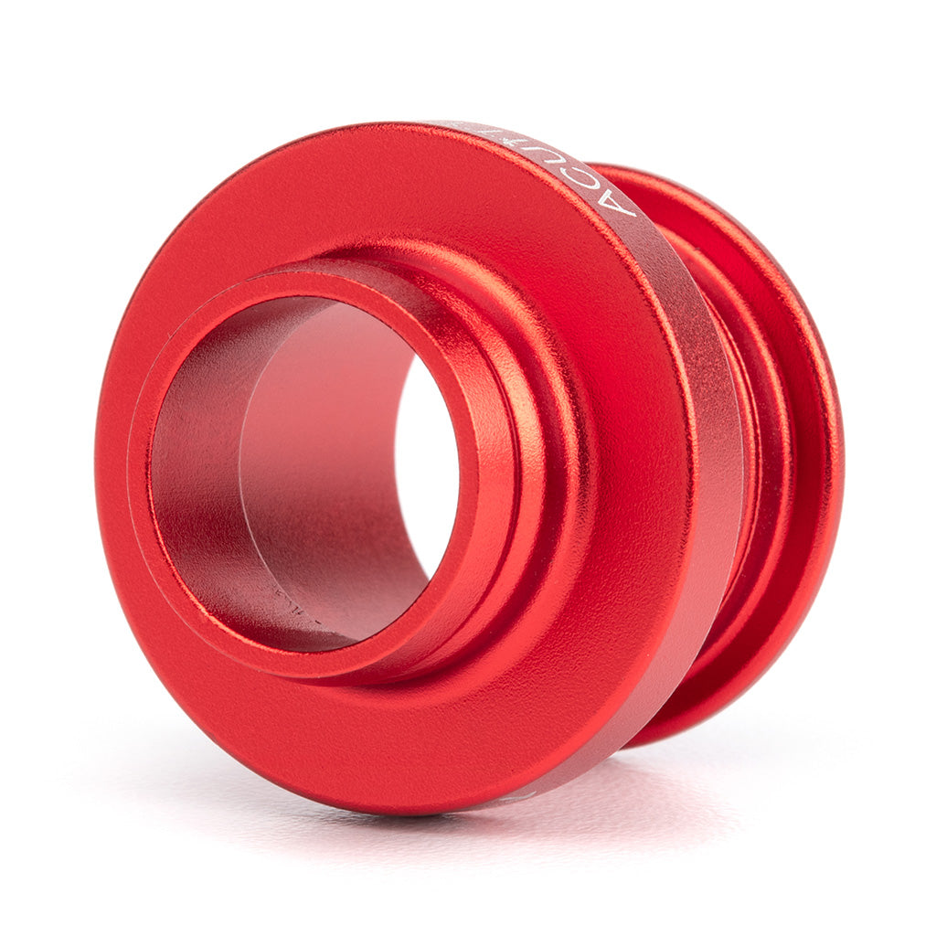 Satin Red Aluminum Shift Boot Collar for POCO Shift Knobs