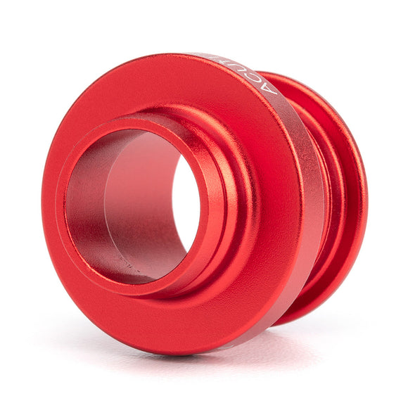 Satin Red Aluminum Shift Boot Collar for POCO Shift Knobs