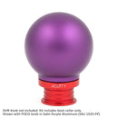 Satin Red Aluminum Shift Boot Collar for POCO Shift Knobs-6