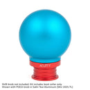 Satin Red Aluminum Shift Boot Collar for POCO Shift Knobs-8