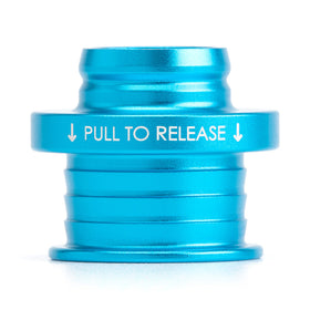 Satin Teal Aluminum Shift Boot Collar for POCO Shift Knobs - 0