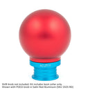 Satin Teal Aluminum Shift Boot Collar for POCO Shift Knobs-7