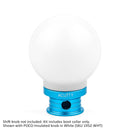 Satin Teal Aluminum Shift Boot Collar for POCO Shift Knobs-10