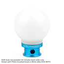 Satin Teal Aluminum Shift Boot Collar for POCO Shift Knobs-18