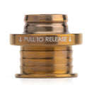 Burnt Gold Titanium Shift Boot Collar for POCO Shift Knobs-2