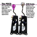 POCO Low-Profile Shift Knob in Satin Purple Anodized Finish-7