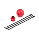 POCO Low-Profile Shift Knob in Satin Red Anodized Finish-5