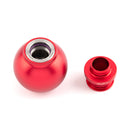 POCO Low-Profile Shift Knob in Satin Red Anodized Finish-3