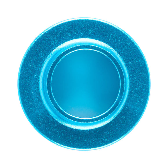 POCO Low-Profile Shift Knob in Satin Teal Anodized Finish