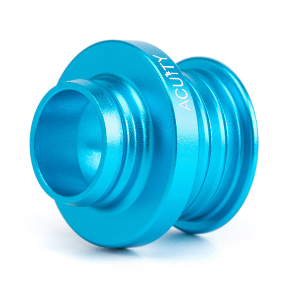 POCO Low-Profile Shift Knob in Satin Teal Anodized Finish