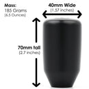ESCO-Insulated Shift Knob in Black (M10X1.5)-4