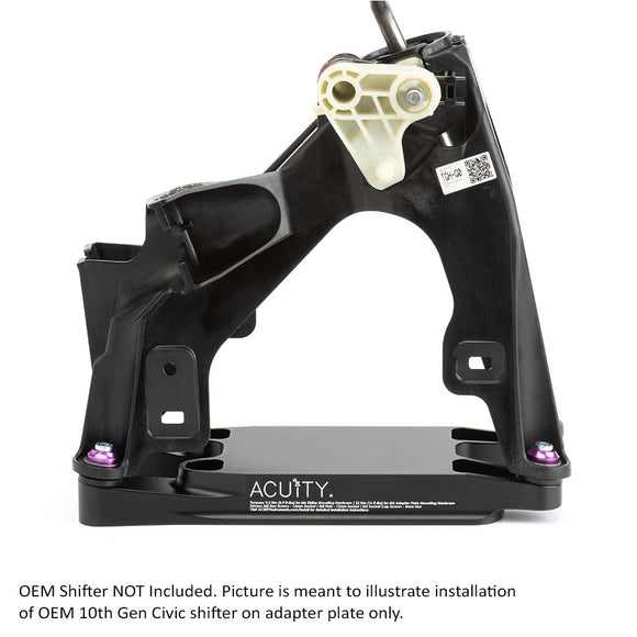 K20C/L15B-Swap Shifter Adapter Plate for 10th Gen Civic Shifters