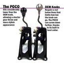 POCO Insulated Low-Profile Shift Knob in Black (M10X1.5)-7