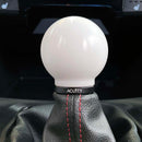 POCO Insulated Low-Profile Shift Knob in White (M10X1.5)-10