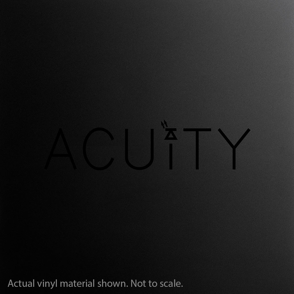 Matte Black Windshield Banner - 0