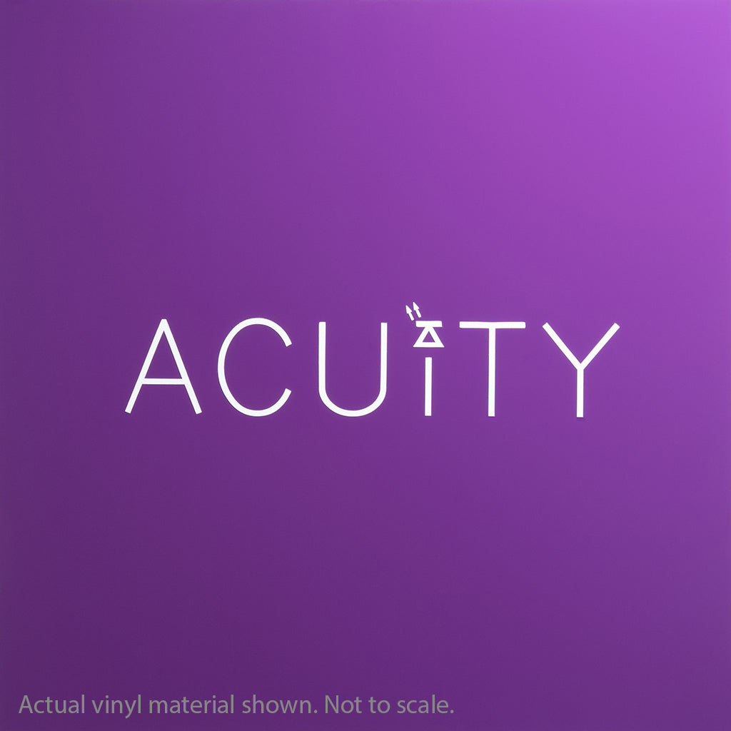 Matte Purple Windshield Banner - 0