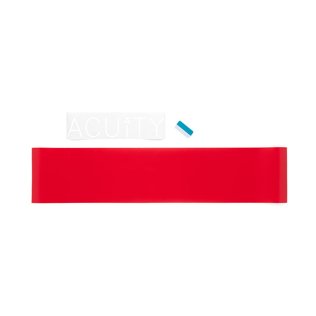 Matte Red Windshield Banner - 0