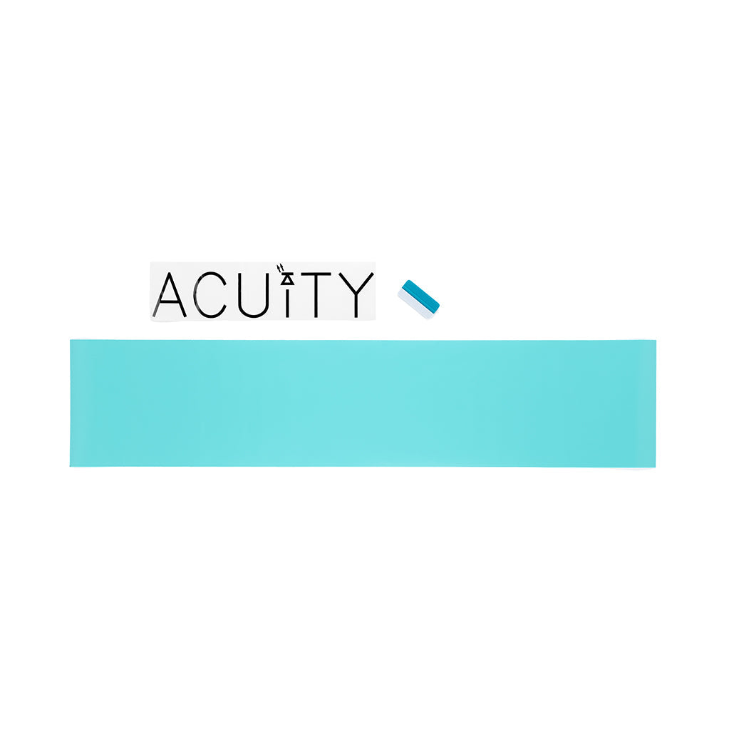 Matte Teal Windshield Banner - 0