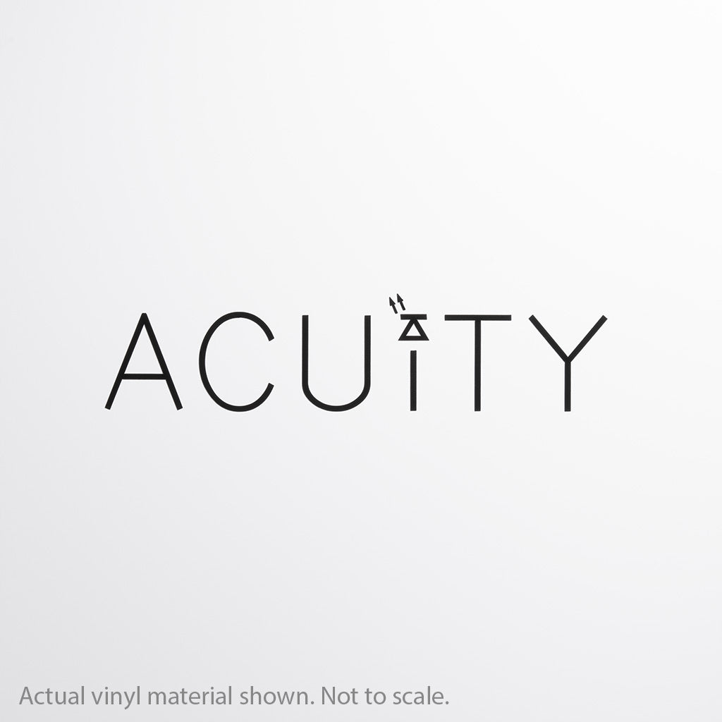 Matte White Windshield Banner - 0